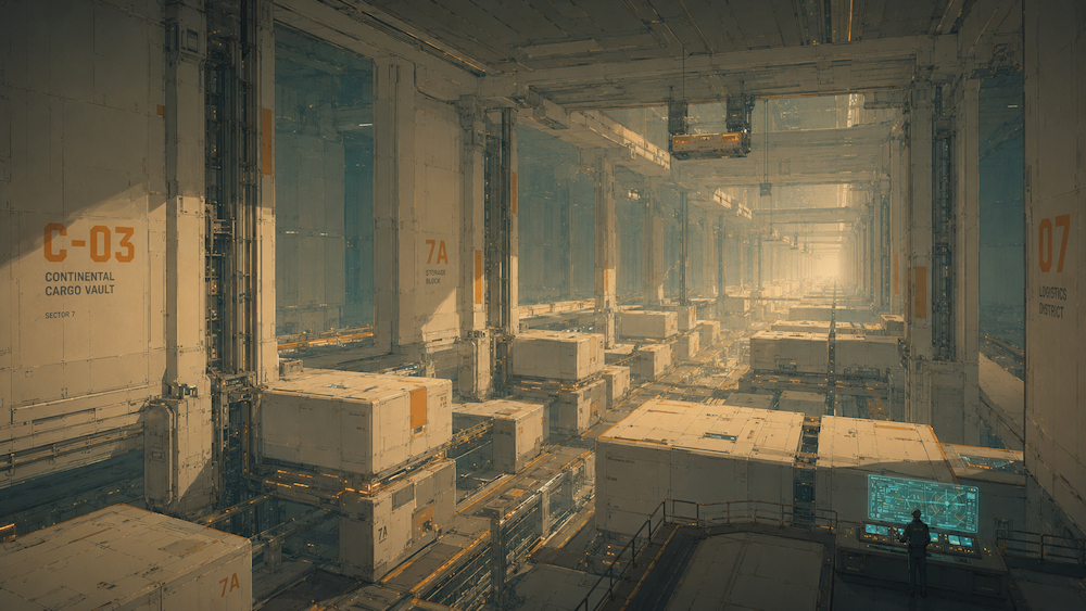 Sector C-03 — Continental Cargo Vault interior